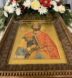 Престольный праздник отметил собор в честь Александра Невского женского монастыря святых Жен-мироносиц в Бобруйске