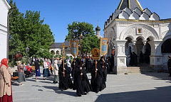 В Зачатьевском монастыре Москвы отметили 630-летие со дня преставления основательницы обители преподобной игумении Иулиании Московской [+ВИДЕО]