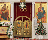 48-Предстоятель Белорусской Православной Церкви совершил Божественную литургию в Спасо-Евфросиниевском монастыре