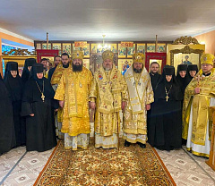 Председатель Синодального отдела по делам монастырей и монашеству Белорусского Экзархата епископ Порфирий посетил монастыри Гомельской епархии