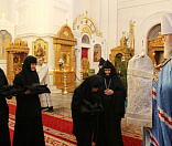 16-Предстоятель Белорусской Православной Церкви совершил Божественную литургию в Спасо-Евфросиниевском монастыре