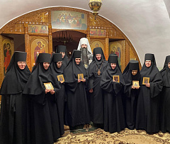 Митрополит Варсонофий совершил постриги в рясофор шести послушниц Браиловского монастыря Винницкой епархии УПЦ