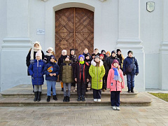 Учащиеся четвёртых классов средней школы №8 города Слонима посетили Жировичский мужской монастырь