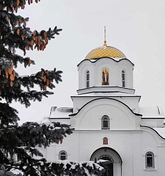 Епископ Бобруйский Серафим совершил Божественную литургию в Барколабовском женском монастыре