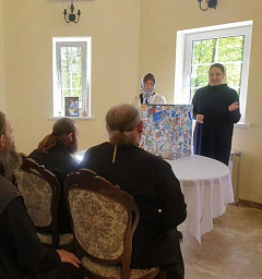 В Лавришевском монастыре состоялась презентация работы к республиканскому конкурсу «Библиотека ― центр духовного просвещения и воспитания»