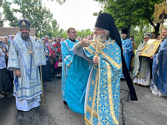 В Марковом монастыре Витебска встретили престольной праздник Казанского храма обители
