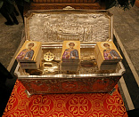 39-Принесение мощей великомученика Димитрия Солунского в Спасо-Евфросиниевский монастырь