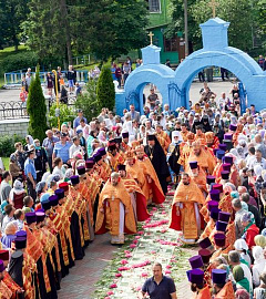 Торжества в день памяти св.прав. Иоанна Кормянского в Свято-Иоанно-Кормянском женском монастыре
