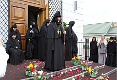 День тезоименитства игумении Евдокии (Левшук) отметили в Спасо-Евфросиниевском монастыре Полоцка