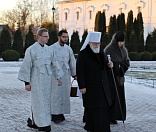 13-Предстоятель Белорусской Православной Церкви совершил Божественную литургию в Спасо-Евфросиниевском монастыре