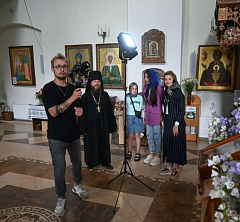 Ведущие телепроекта «Добрай раніцы, Беларусь!» посетили Кутеинский монастырь в Орше