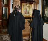 57-Свято-Никольский женский монастырь Могилевской епархии 9 апреля 2016 года посетил Председатель синодального отдела по монастырям