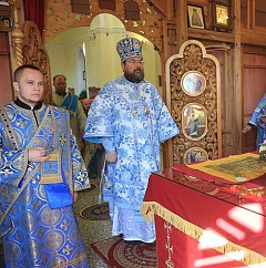 Монашествующие Бобруйской епархии поздравили епископа Серафима с 50-летием со дня рождения
