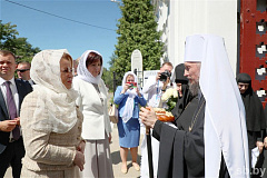 Участники Форума регионов Беларуси и России посетили Спасо-Евфросиниевский монастырь в Полоцке