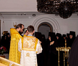 5-Посещение епископом Порфирием Свято-Елисаветинского женского монастыря. Июль, 2015 г.