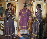 12-Пустынский Успенский мужской монастырь. Визит епископа Порфирия. 10 апреля 2016 г.