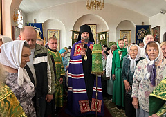 Епископ Друцкий Евсевий возглавил престольный праздник в Свято-Духовом женском монастыре Витебска