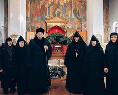 Епископ Полоцкий и Глубокский Игнатий поздравил насельниц монастырей епархии с Рождеством
