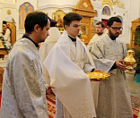 28-Предстоятель Белорусской Православной Церкви совершил Божественную литургию в Спасо-Евфросиниевском монастыре