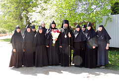 Епископ Друцкий Евсевий посетил Тадулинский женский монастырь Витебской епархии