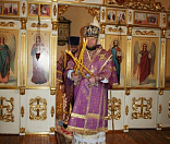 3-Пустынский Успенский мужской монастырь. Визит епископа Порфирия. 10 апреля 2016 г.
