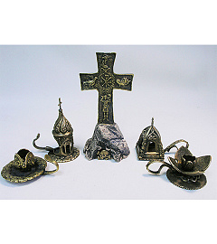В мастерской цветных металлов Свято-Елисаветинского монастыря развивают художественное литье из бронзы