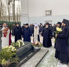 Третью годовщину со дня преставления Митрополита Филарета (Вахромеева) молитвенно почтили в Жировичском монастыре
