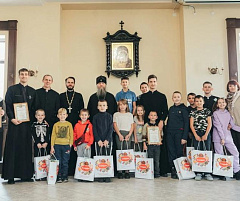 В Жировичском монастыре устроили праздник для воспитанников социально-педагогического центра Слонимского района