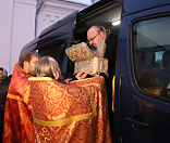 74-Принесение мощей великомученика Димитрия Солунского в Спасо-Евфросиниевский монастырь