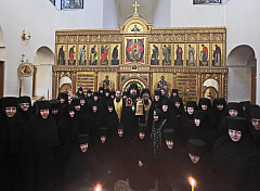 Новый начальник Русской духовной миссии в Иерусалиме архимандрит Вассиан (Змеев) совершил первый визит в Горненский монастырь